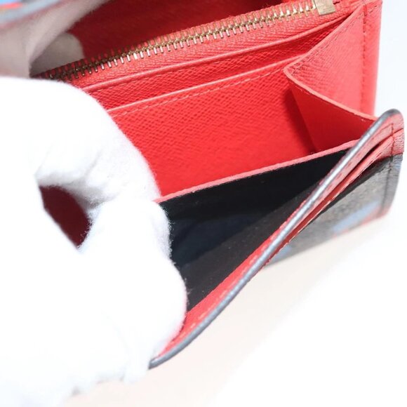 Authentic LOUIS VUITTON Monogram Portefeuille Sarah Wallet bst486-121825 - Picture 12 of 16